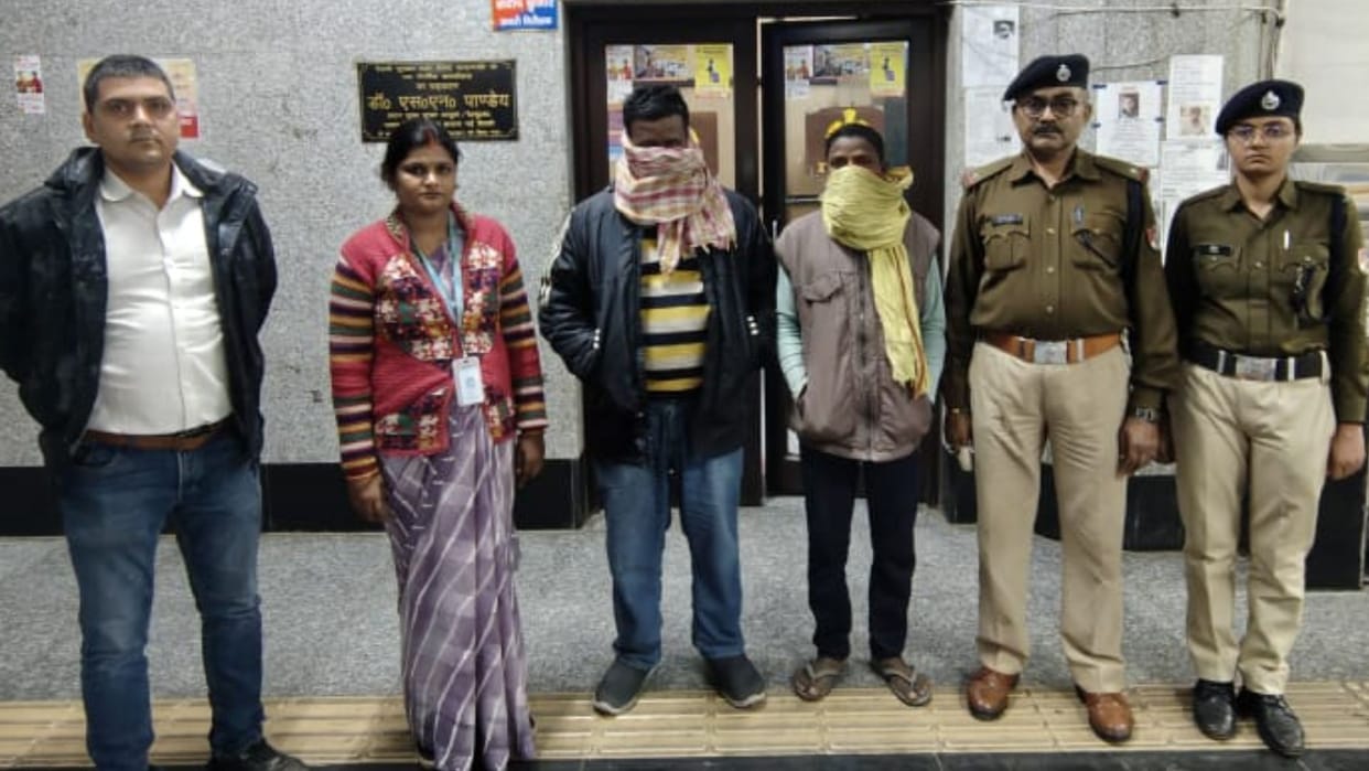 Seven children were being taken from Varanasi to Punjab for child labor RPF intercepted arrested two accused
