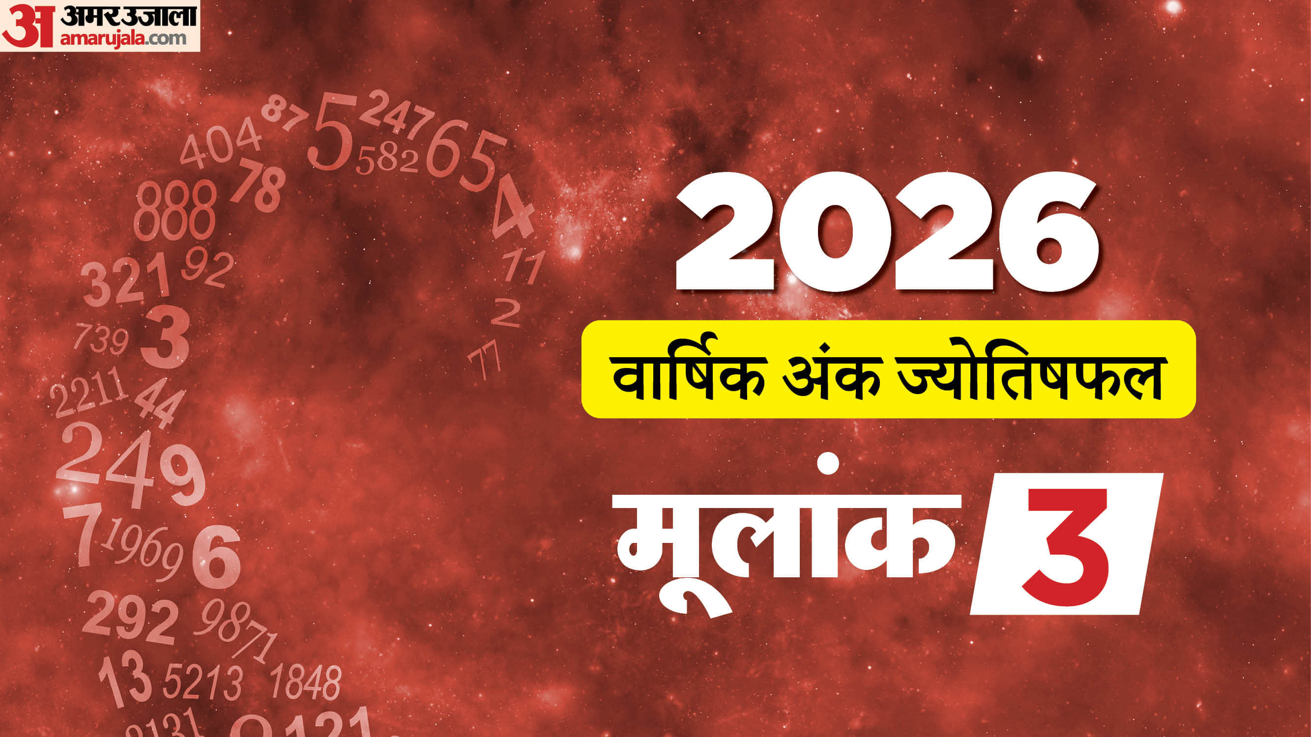 Ank Jyotish 2026 Mulank 3 Yearly Numerology Prediction for Number Three Read Chart Ank Shastra in Hindi Ank Jy