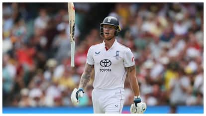 Ben Stokes Avoids Injury in Ashes Test As New Helmet Saves Him From Starc Delivery Video