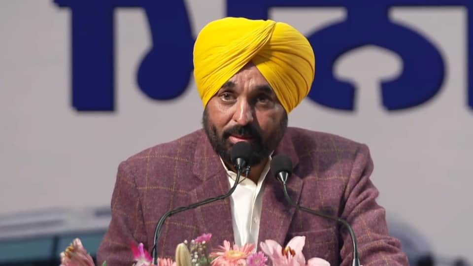 CM Mann States We Will Not Give Punjab Share of Water to Haryana 25% Share Secured in Bhakra Canal in  Punjab