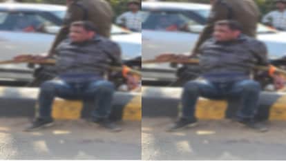 SDOP Tomesh Verma was attacked with a knife Verma has been admitted to the hospital and the accused has been a