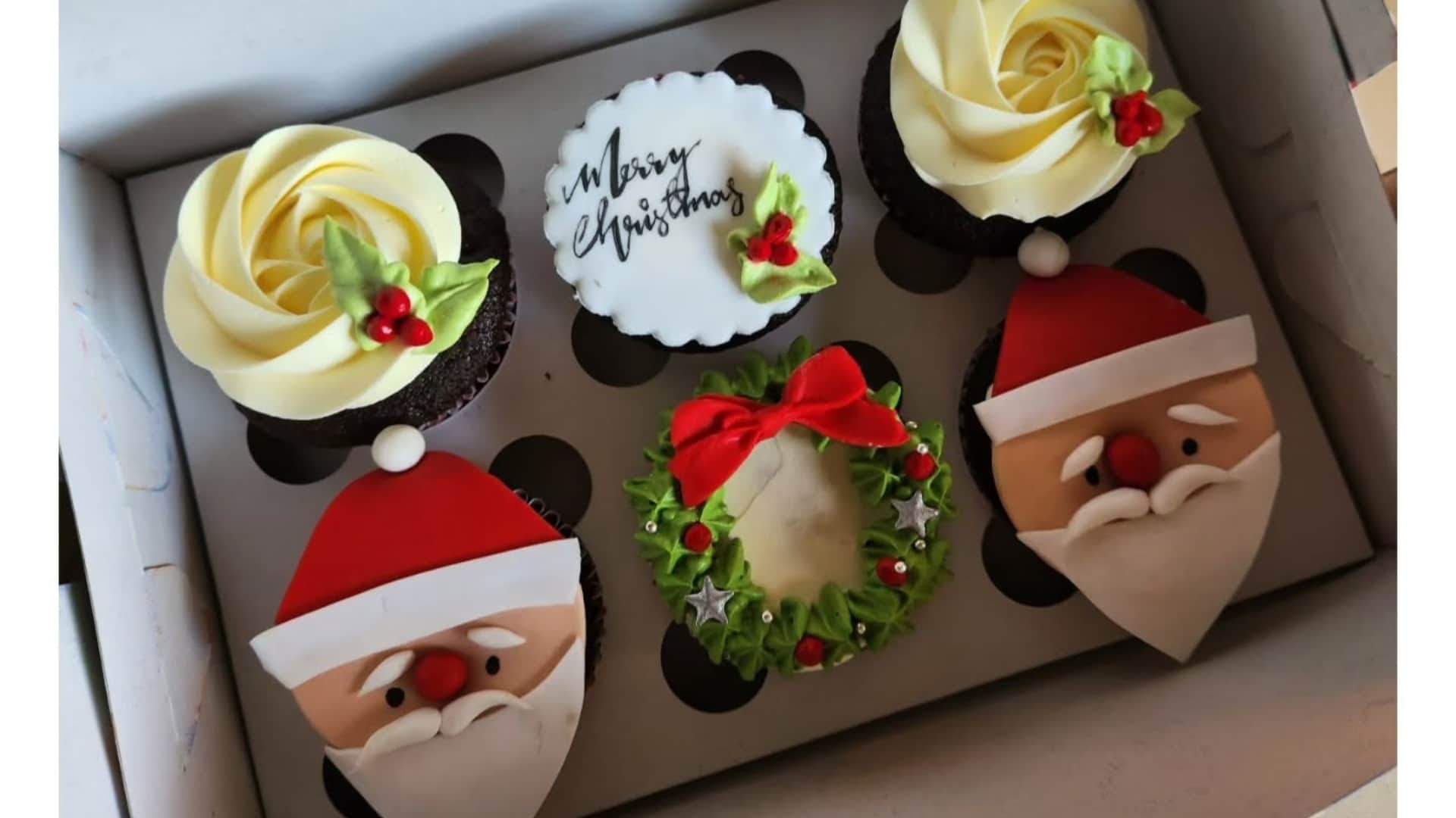 Christmas Special Easy Cup Cake recipes for kids to make at home Check ingredients process