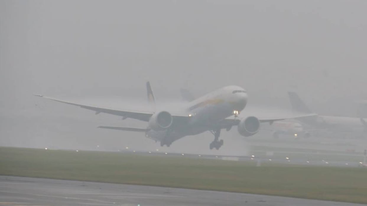 UP: Four flights on the Lucknow-Delhi route will remain cancelled from December 25 to 27 due to fog and operat