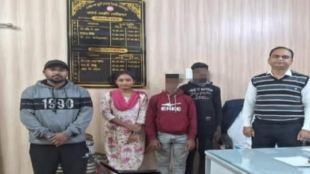 Attempt to smuggle minor children in train fails, both children safe, accused arrested in Raipur