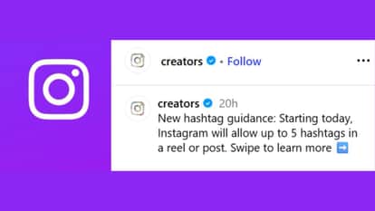 instagram limits hashtag usage upto 5 per post and reels new rules update