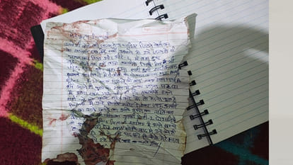 kanpur: saraapha kaarobaaree ne bachchon kee hatya kar dee jaan, mauke se mila susaid not -araul sthit haashi