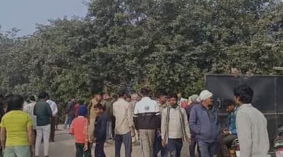 Truck Crushes Young Employee in Chhata, Villagers Protest at Company Premises