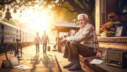 Old age: The sunset gives meaning to the day