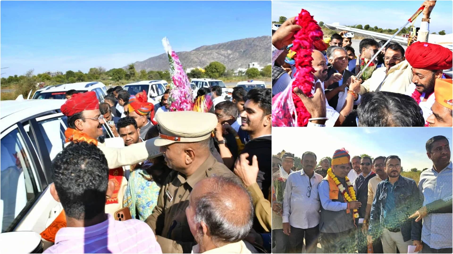 डिप्टी सीएम प्रेमचंद बैरवा का कार्यकर्ताओं ने किया स्वागत