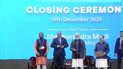 Bharat Mandapam PM Modi and WHO chief inaugurate new health initiative also honor Yoga award winners