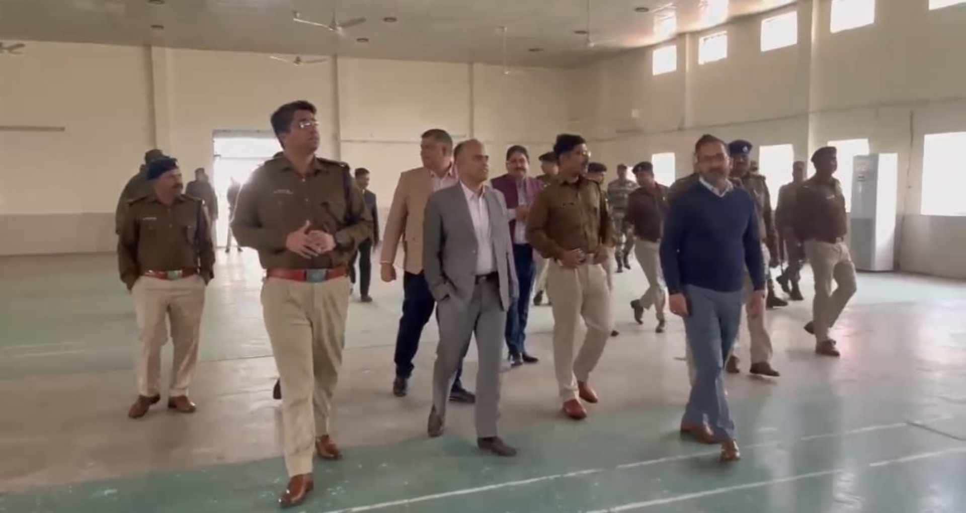 “राष्ट्रपति महोदया के दौरे से पहले एनआईटी में सुरक्षा और यातायात व्यवस्थाओं का निरीक्षण