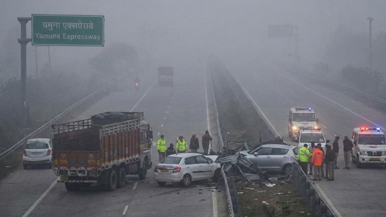 fog road accident preventive technologies highways in india