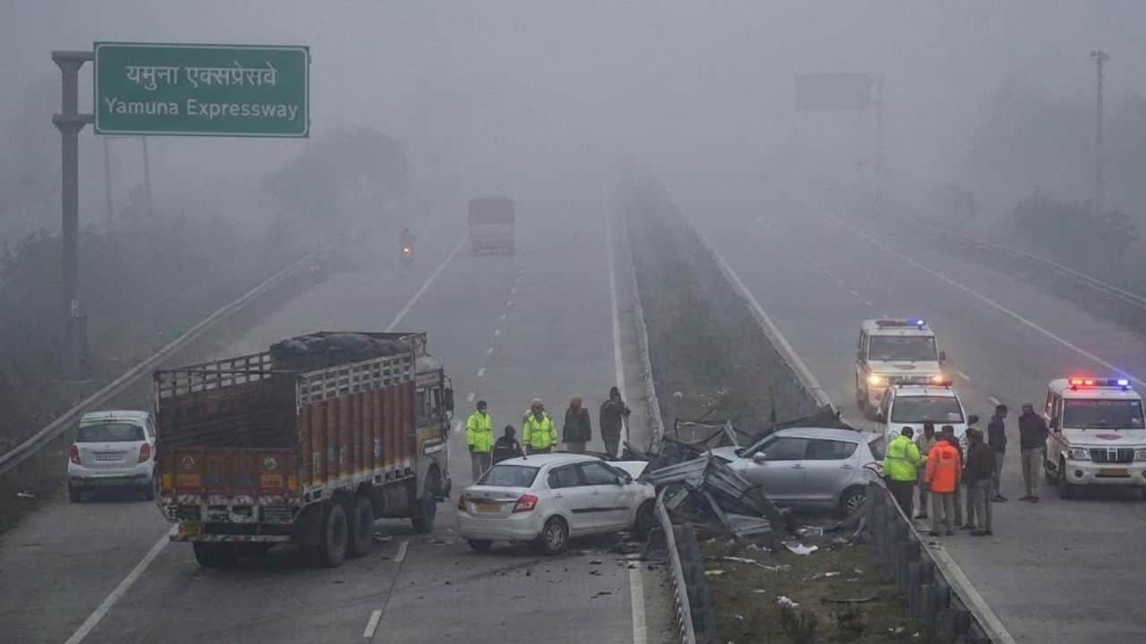 fog road accident preventive technologies highways in india