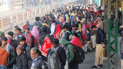 Kanpur: 52 trains delayed for up to 18 hours, passengers wait at station amidst biting winds