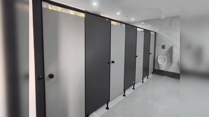 first modern public toilet built along Noida-Greater Noida Expressway photos