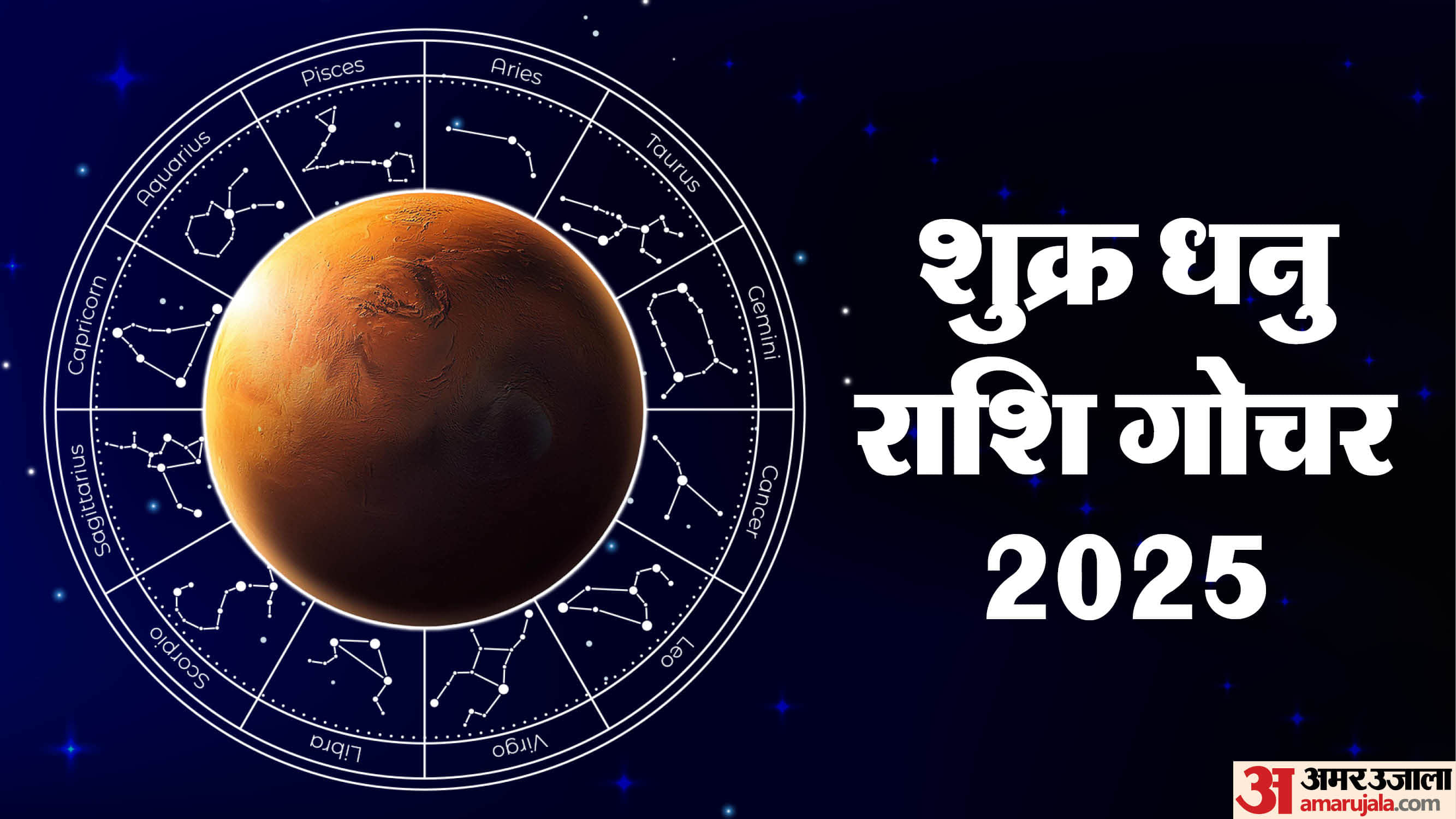 Venus Transit In Sagittarius Shukra Gochar in Dhanu 2025 impact on all zodiac sign in hindi