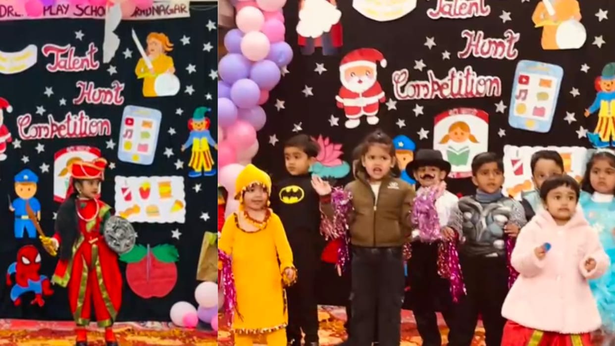 Talent hunt competition organized at Mother Dream Play School in Ghaziabad