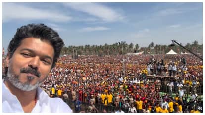 vijay thalapathy shares video of first Tamil Nadu rally after Karur stampede thanks fans