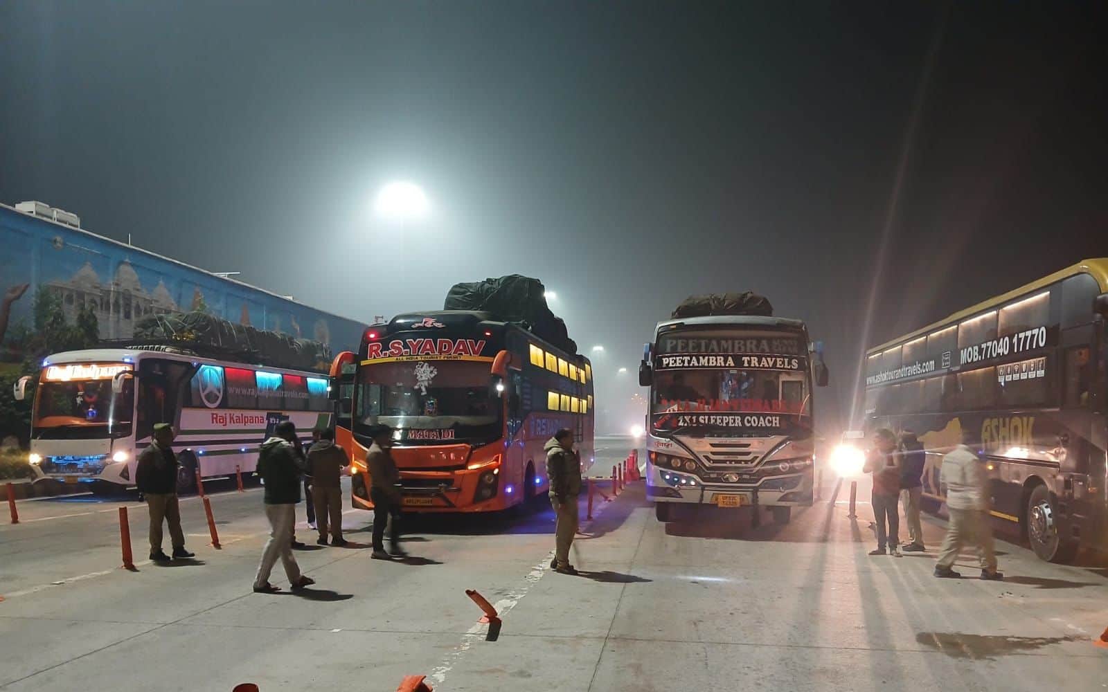Dense Fog and Overspeeding Caused Yamuna Expressway Accident Zero Visibility Near Canal