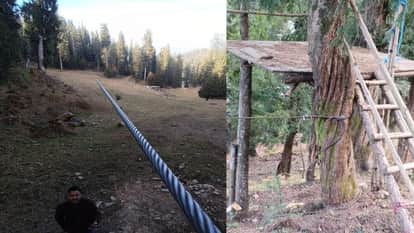 The District Tourism Officer ordered the closure of illegal adventure activities and a zip line in Narkanda af