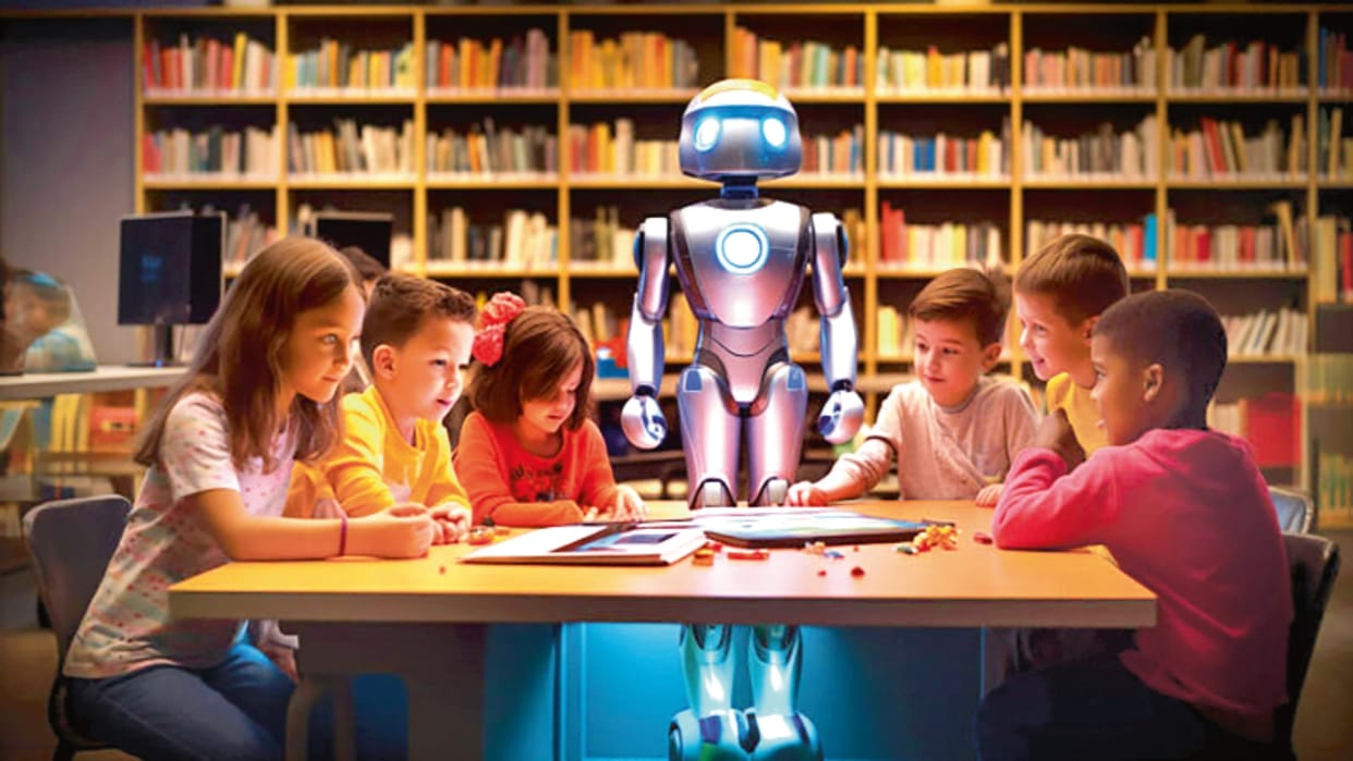 AI having an impact on children mental abilities