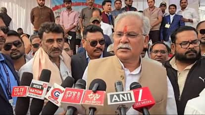 On the conversion controversy former CM Bhupesh Baghel said BJP RSS and Bajrang Dal are responsible for this