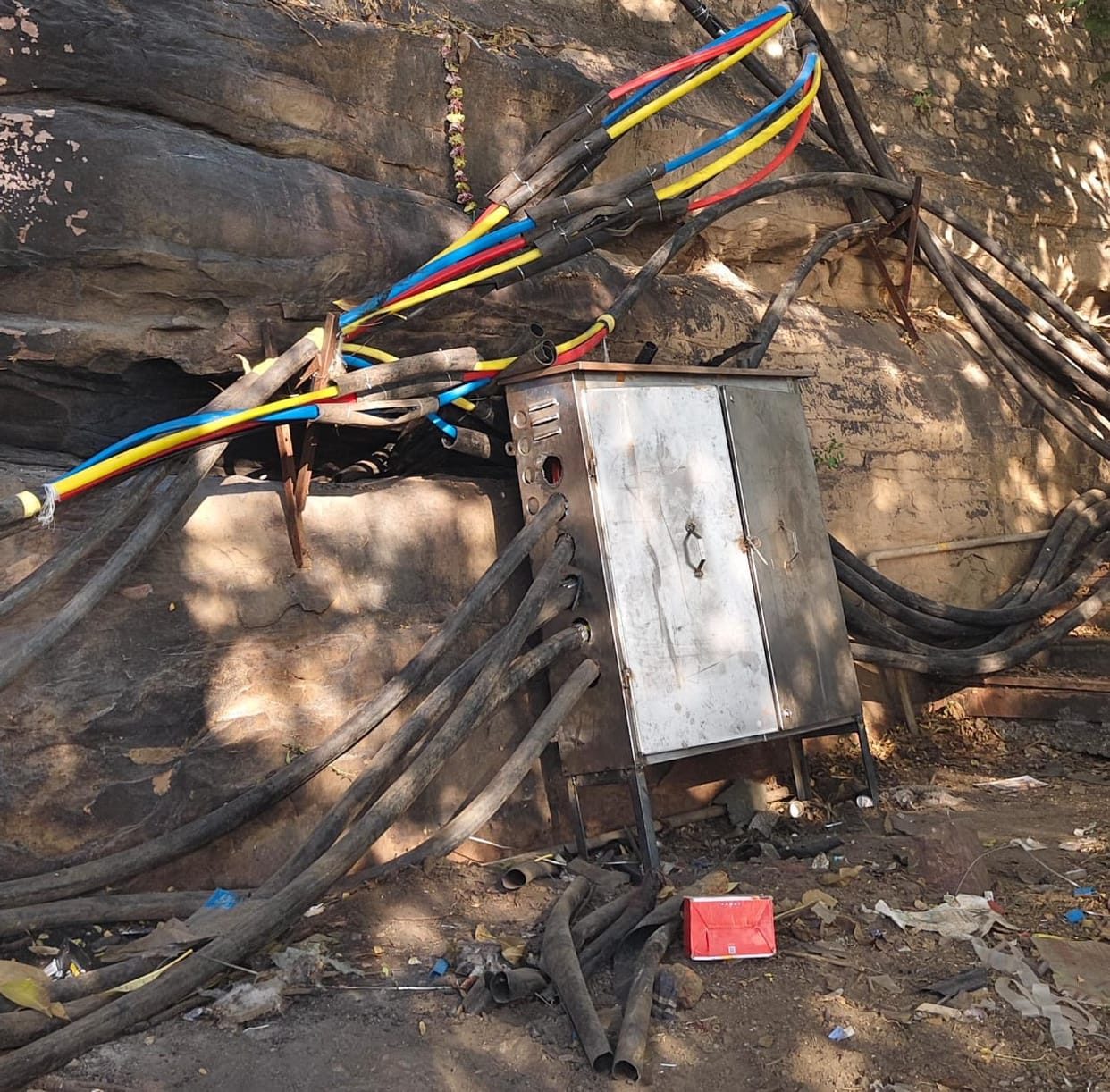 Bhopal News: Deadly danger looms at the selfie point due to exposed electrical cables at GMC; PWD issues alert
