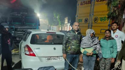 Bihar Crime: A smuggler who was posing as a police officer to smuggle liquor has been arrested