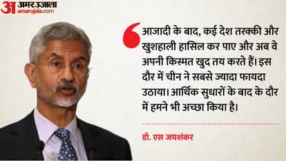 Jaishankar in convocation of the Symbiosis International Global pecking order has undergone significant change