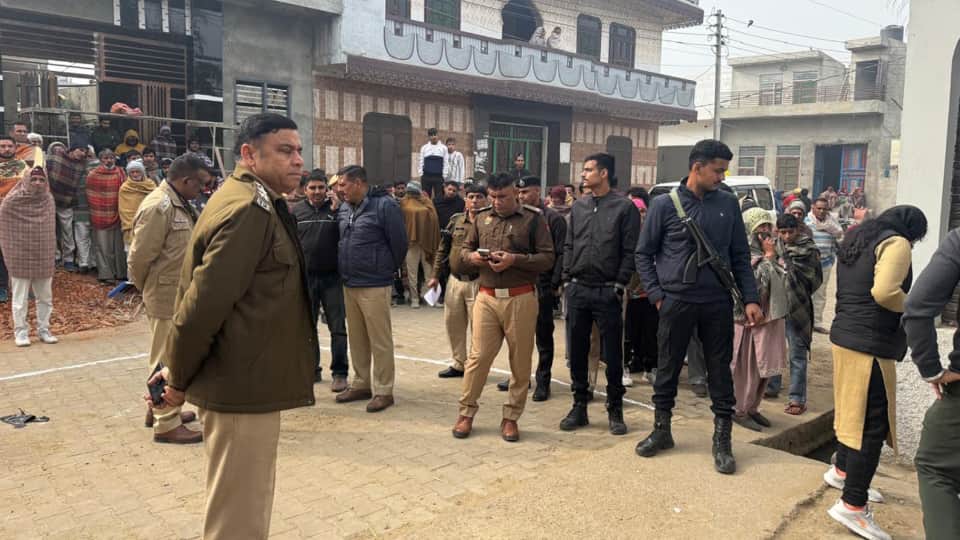 An uncle and nephew were shot dead with seven bullets in Kaithal