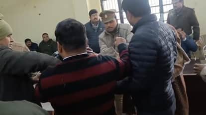 Kanpur young man attempted self immolation in front of DM dousing himself with petrol investigation launched