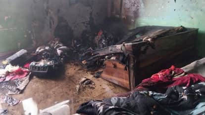 Baghpat: Fire Breaks Out at Dial 112 Policeman’s Flat in Khekra NBCC Colony, Goods Worth Lakhs Destroyed