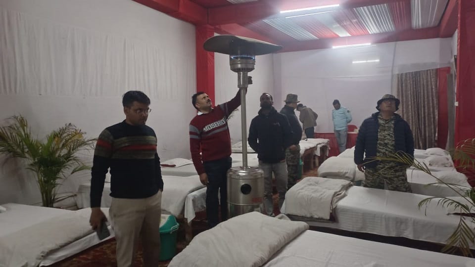 Agra Municipal Corporation has set up shelters home