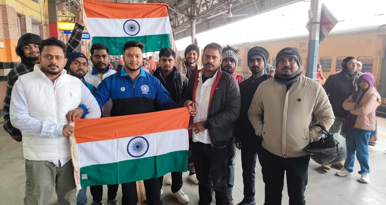 india wins gold south asian goal shot ball championship nepal rahul kumar munger