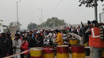 Malviya Bridge Repair work starts Commuters face inconvenience due to route diversion in chandauli