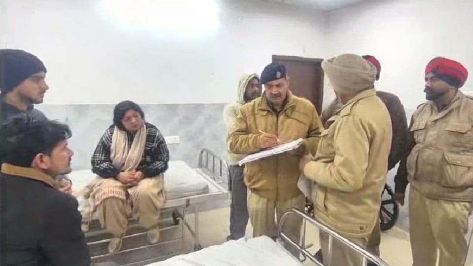 murder in Hoshiarpur man coming to resolve domestic dispute was murdered