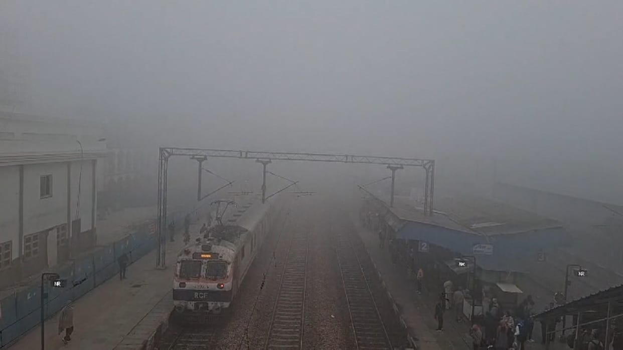 Trains are running late on the Delhi-Ambala route in Sonipat.