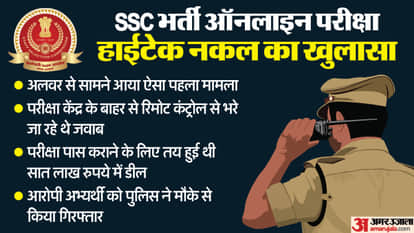 SSC Delhi Police Driver Exam High Tech Cheating Remote Access Case Seven Lakh Deal