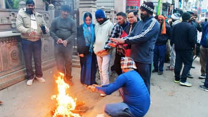 maximum daytime temperature remained below 18 degrees Celsius warning for dense fog yellow alert in effect
