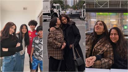 Bhumi Pednekkar Enjoying Quality Time with family and Friends in New York City On Weekend