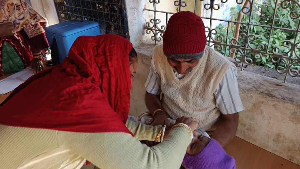 pulse polio campaign has started in Balodabazar Bhatapara district