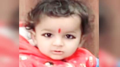 baby died after falling from his aunt's lap during a monkey attack in Shahjahanpur