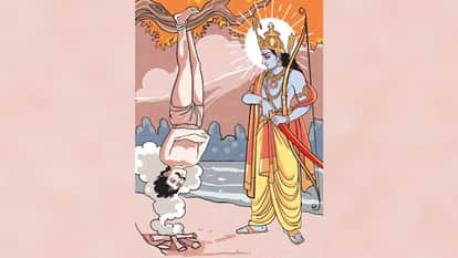 mythological tale of the dead boy who was brought back to life through the protection of righteousness