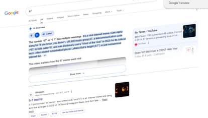 Did you search '67' on Google? screen suddenly starts shaking find out why this happening