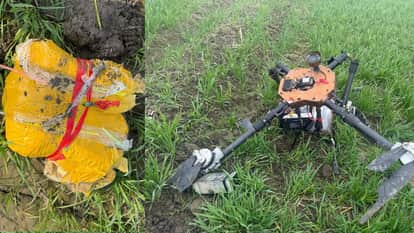 Police seized 8 kg of heroin that came from across tborder via drone in Amritsar