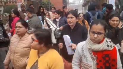 Meerut: TGT... Examination of 28 thousand candidates, jam in the city due to thousands of extra vehicles