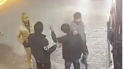 men engaged in fighting and vandalism at hotel along the highway in Shahjahanpur