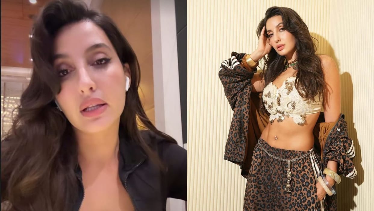Nora Fatehi gives health update after car accident gives advice to her fans