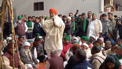 Meerut: Rakesh Tikait said - If any government truck comes to Muzaffarnagar, it will not go back