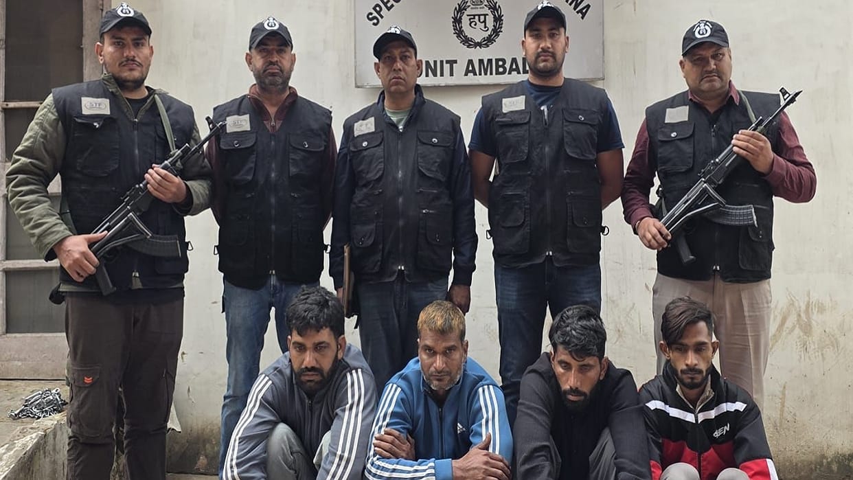 Haryana Police launches a major crackdown on criminal networks conducting simultaneous raids at 934 locations